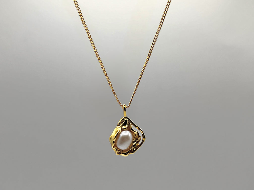 Wave Pearl Halskjede
