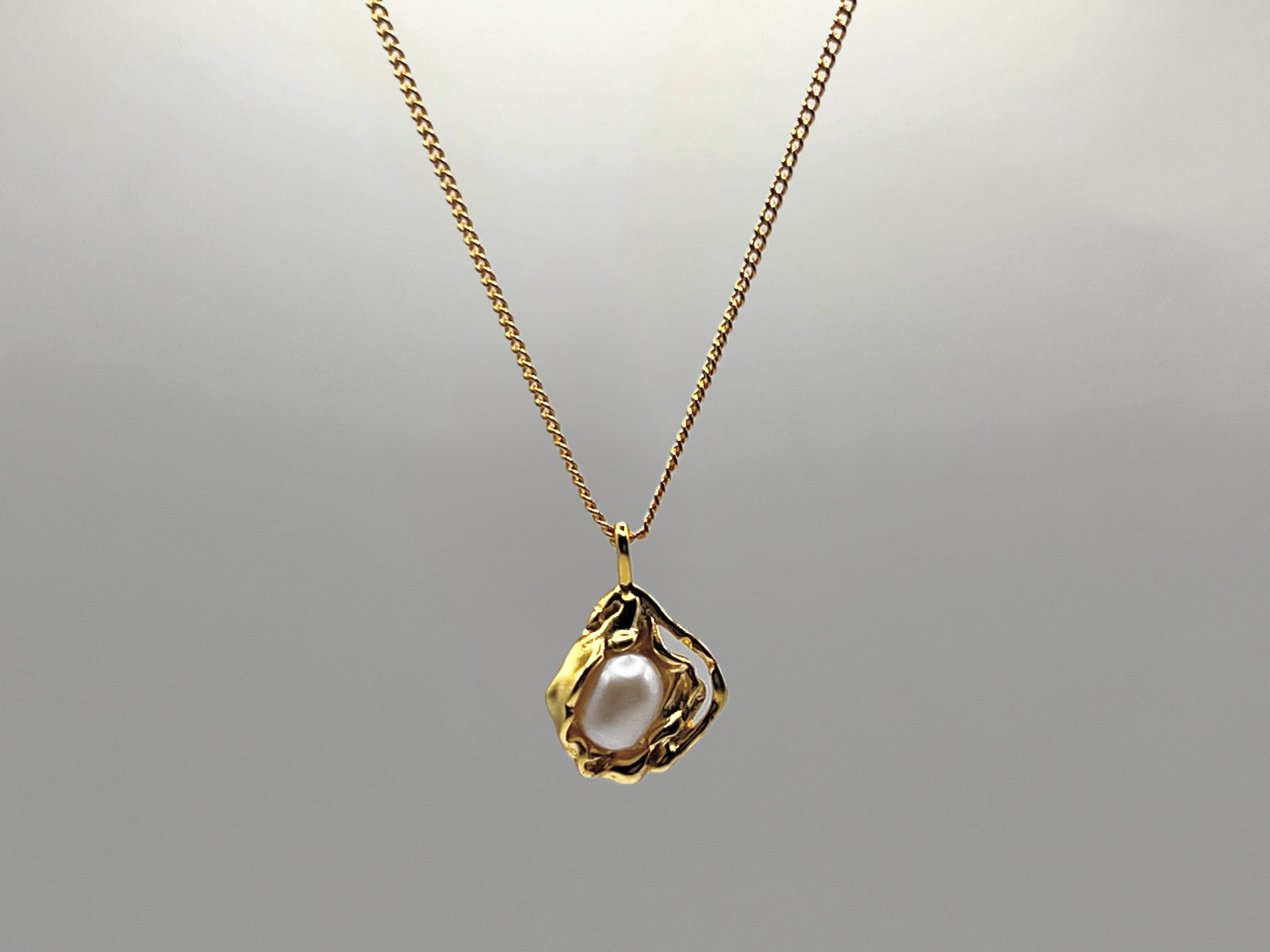 Wave Pearl Halskjede